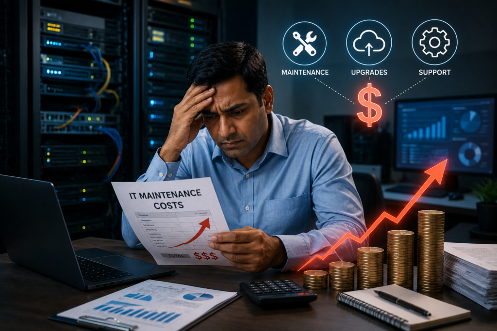 Rising IT Maintenance and Operational Costs