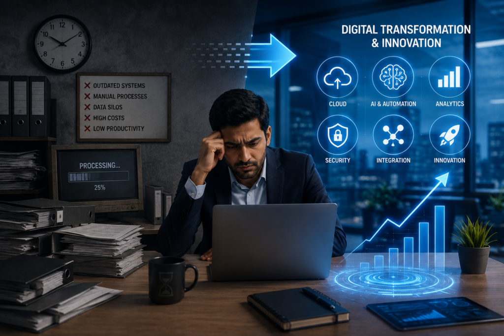 Slower Digital Transformation and Innovation 
