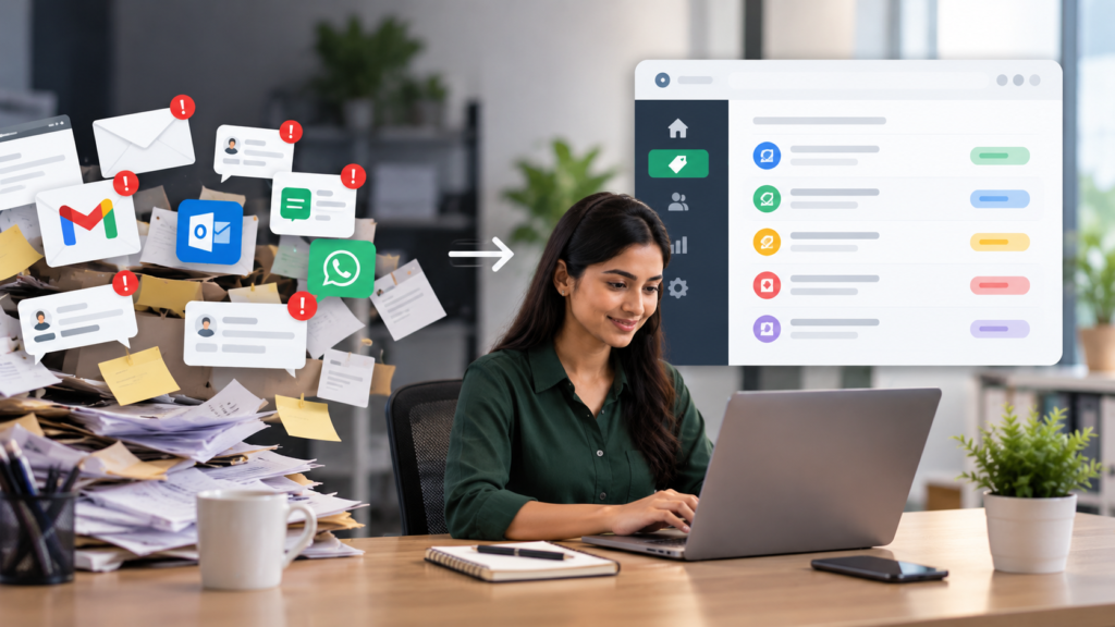 Nothing Gets Lost in Emails or Messages 