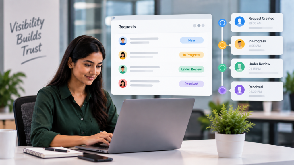 Real-Time Status Updates Improve Transparency