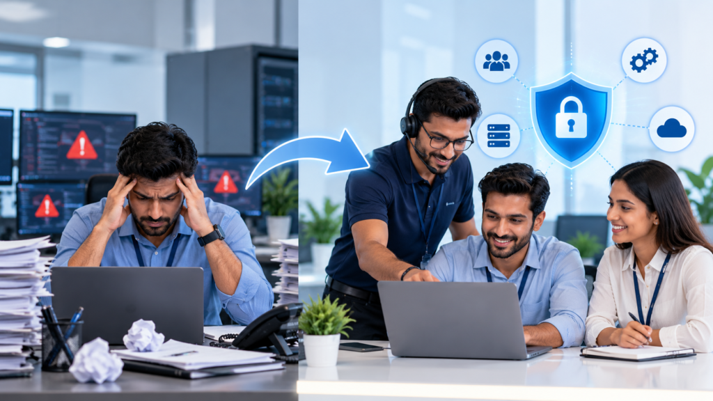 Reduce Pressure on Internal IT Teams